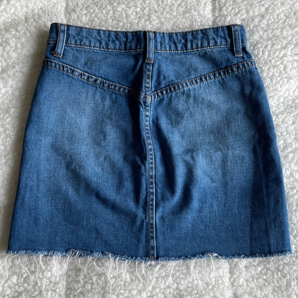 BDG button up denim skirt - Picture 4 of 4